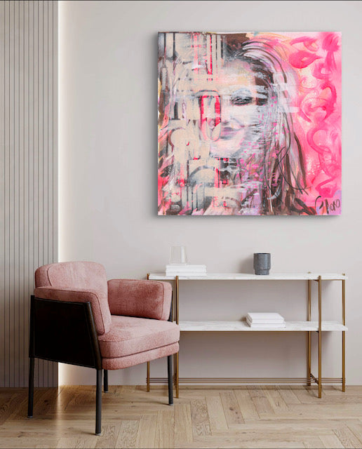 A Girl Called Hope Canvas Print