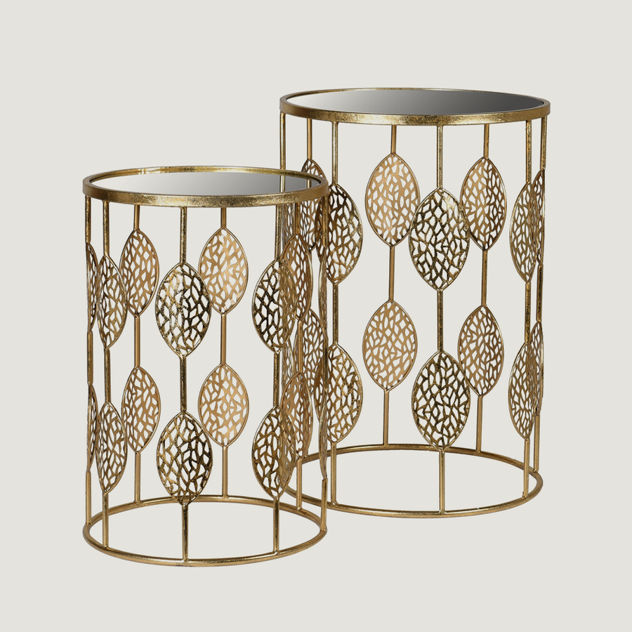Fabienne Gold Leaf Tables