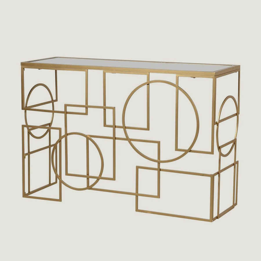 Zara Geo Glass Console