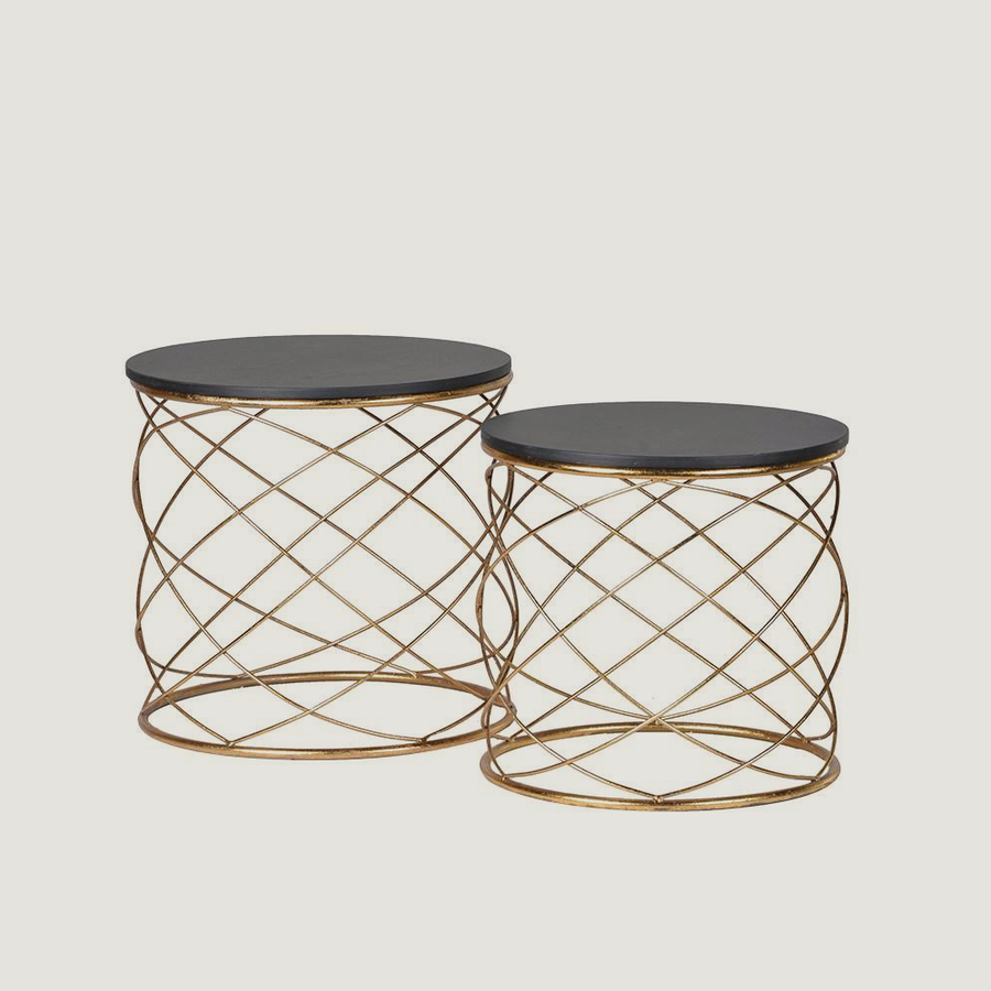 Zoe Gold Loop Tables
