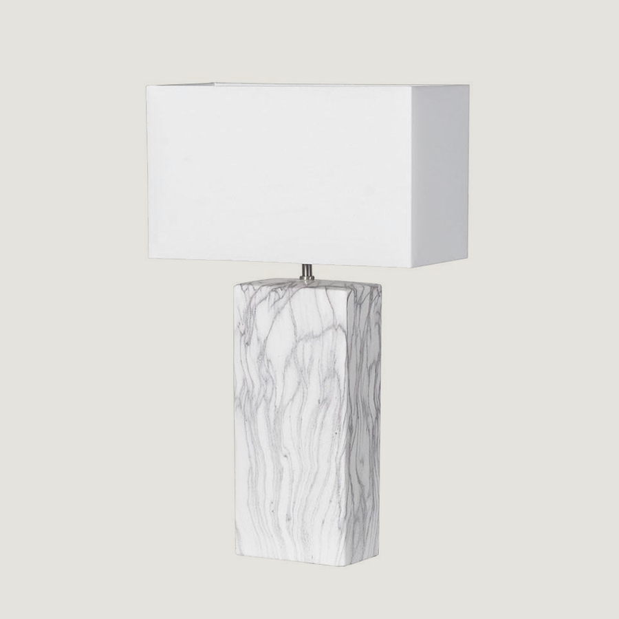 Sienna Marble Block Lamp