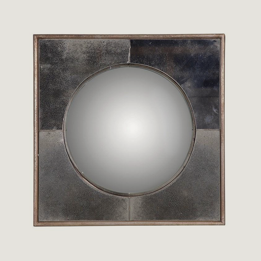 Hudson Zinc Mirror