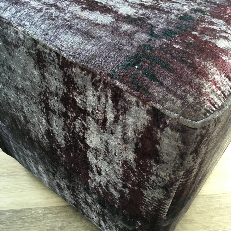 Charcoal Carrara Velvet