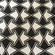 Topsy Turvy Noir Black Linen Fabric