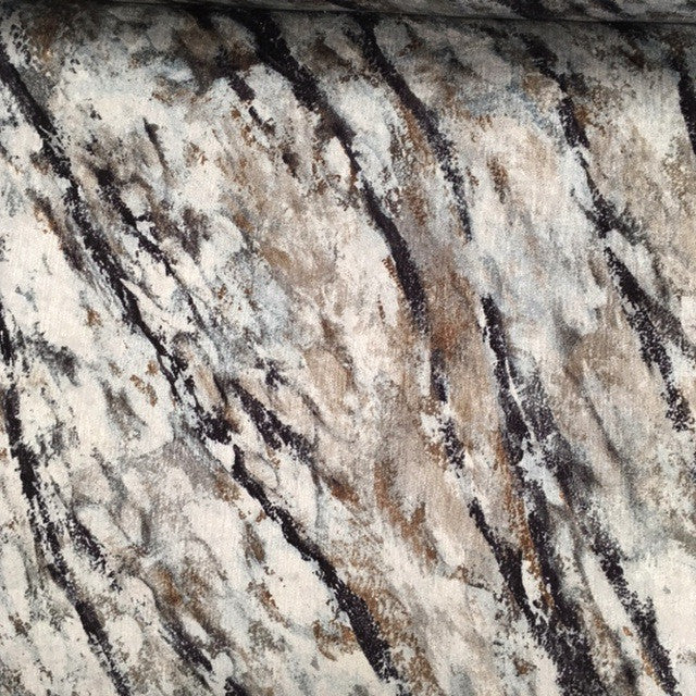 Stone Carrara Velvet