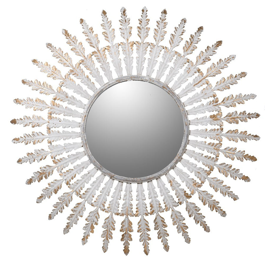 Zenna Gold Distressed Mirror