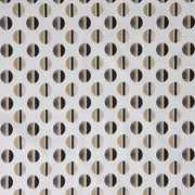 Dotty Caramel Linen Fabric