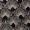 Deco Black Velvet Fabric