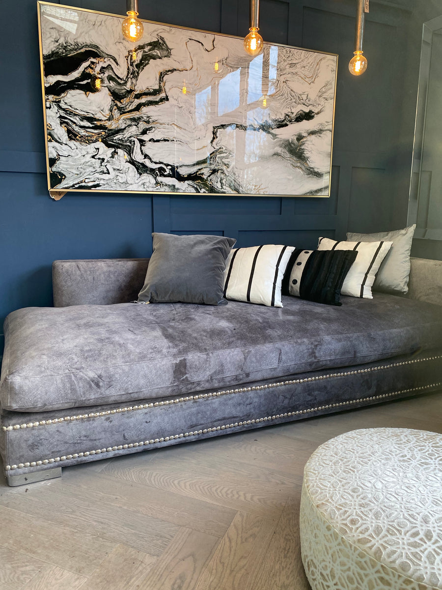 Marblelous Large White Luxe Print